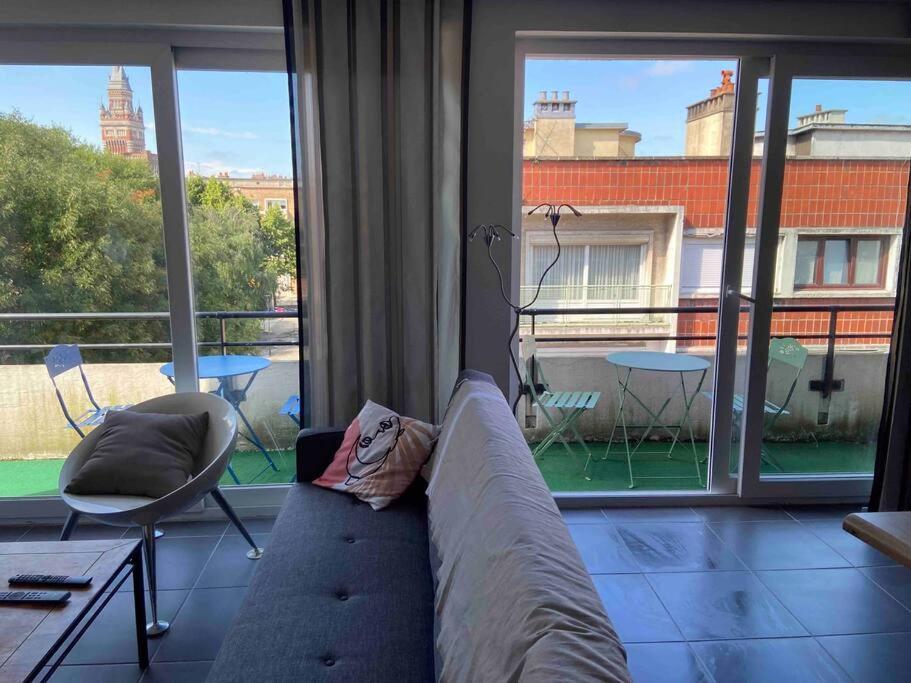Appartement *Spacieux *Centre*Lumineux*Wifi Dunkirk Екстер'єр фото