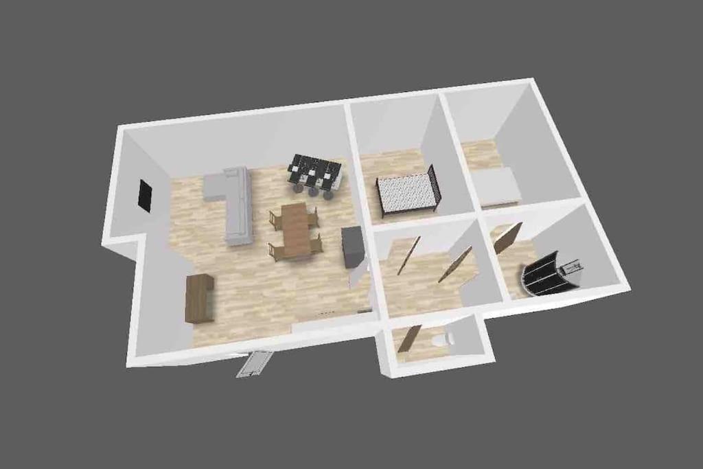 Appartement *Spacieux *Centre*Lumineux*Wifi Dunkirk Екстер'єр фото